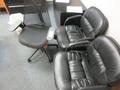 Rolling Office Desk Chair and 2 Side Chairs- Auction Item