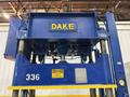 75 TON DAKE MODEL #18-558 HYDRAULIC 4-POST PRESS,  23&quot; STROKE: YOBRO #24094