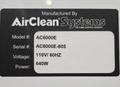 AIRCLEAN SYSTEMS AC6000E Fume Hood USED