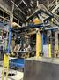 Redford model HS 22 linear shell core machine, Nsn with twin sand feed system, modlified to handle 150# blow head, plc controls, 22" x 26" platen, sand return system
