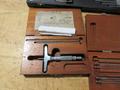 Depth Micrometer sets 0 - 12" Ranges, Various Brands, M&amp;W, Lufkin, Brown &amp; Sharpe, Starrett- Auction Item
