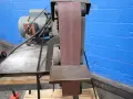 OLYMPIC FOUNDRY CO. 4" X 2" BELT GRINDER  -  SQUARE WHEEL