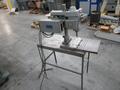 SpeedyCut ST-0 Tapping Machine with 5" Throat W/ Foot Pedal, Mounted On Metal Table