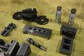 Workholding Assorted Items: (2) Vises, Keyless Drill Chuck, Blocks, Adjustable Work Stands, Sine Bar, and More- Auction Item