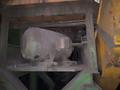 B and P model 85b muller with dust hood, motor and gearbox, batch hppper and cooling blower