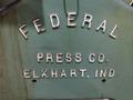 32 TON FEDERAL OBI STAMPING PUNCH PRESS, 2.5&quot; STROKE: STOCK #18264