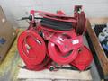 Wall Mounted Air Hose Reels, (10pcs) on Pallet, Various Brands and lengths- Auction Item
