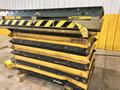 3500 LB X 60" X 36" SOUTHWORTH MODEL #4428610 HYDRAULIC SCISSOR LIFT TABLE WITH ROLLER TOP: STOCK #20934