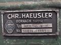 8" X 8" X 3/4" HAEUSLER MODEL #PHR-20VH HORIZONTAL &amp; VERTICAL HYDRAULIC PIPE &amp; ANGLE ROLL: STOCK #19133