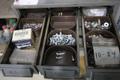 Multi-Bin (12) Storage Cabinet with Fasteners and Hardware- Auction Item