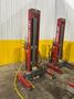 (4) 15,000 LBS ROTARY MODEL #HP415-100 HEAVY DUTY MOBILE COLUMN LIFT JACKS: YOBRO #24469