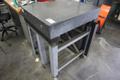 MItutoyo Granite Surface Plate with Stand, 29.5" x 33.5" x 8/25" Granite- Auction Item