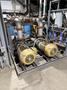 2021 Inductotherm melt system with 2- traveling charge feeders with scales, Inductotherm type 3000 DT-2 ACF-2 3000 kw power supply rated at 300 h. s/n 21H-381478-246-11 interconnecting buss and cables, 2- 4metric steel shell furnaces with stands, hydraulic system , water system with twin 50hp pumps, 2021 Emsco model Hypro 25 stainless steel heat exchanger , related piping, controls, remote operators stand, related controls, lining pushout, Sonmez incoming power transformer type HTYAA3KH-326623 s/n 15729 rated at 3260-4025 KVA, 12,470 volt primary volts, 2x575 secondary volts, spare incoming transformer same as above s/n 15364