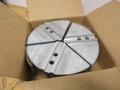 3-Jaw Chuck 1.5mm x 60 Deg Serrated Aluminum Pie Jaws (2 Sets), and Steel Jaws (1) Set- Auction Item