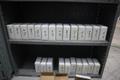 Threading Dies - Many Sizes - with Metal Shelving- Auction Item