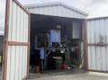 2000 TON HEAVY DUTY 4-POST HYDRAULIC PRESS. STOCK # 0543726