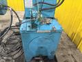 500 TON DRILL QUIP HORIZONTAL HYDRAULIC WHEEL PRESS WITH VICKERS HYDRAULIC UNIT: STOCK #23422