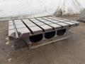 24" WIDE x 36" LONG x 8" TALL T-SLOTTED RISER MACHINE TABLE. STOCK # 0433726
