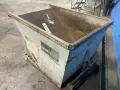 MCCULLOUGH INDUSTRIES 54" X 36" X 30" SELF-DUMPING HOPPER   -  3/4 CUBIC YARD