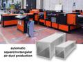 CR Electronic - Square air ducts production line