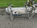 9' Smooth Top Belt Conveyor W Laner &amp; 15" Accumulation Disc