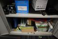 Metal Cabinet and Contents Office Supplies- Auction Item
