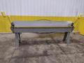 8' X 18 GAUGE CHICAGO MODEL #818 MANUAL APRON BENDING BRAKE: YOBRO #24387