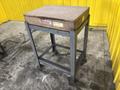 24&quot; X 18&quot; X 4.5&quot; STARRETT GRADE A GRANITE INSPECTION TABLE LAYOUT PLATE ON STAND: YOBRO #23852
