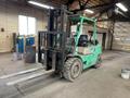5000 LB MITSUBISHI LP FAS CHUSHION TIRE FORKLIFT: STOCK #77763