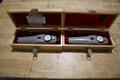 Chatillon Force Gages: DPP-10 and DPP-25 10Lb and 25Lb Capacities, Dial Type, In wood cases- Auction Item