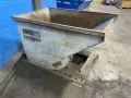 MCCULLOUGH INDUSTRIES 54" X 36" X 30" SELF-DUMPING HOPPER   -  3/4 CUBIC YARD