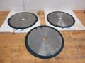 Cut-Off Saw Non-Ferrous Carbide Tipped Saw Blades (3pcs), (1) Leitz 350mm x 30mm x 108T, (1) FS Tool 350mm x 32mm x 108T, (1) 350mm x 30mm x 108T- Auction Item