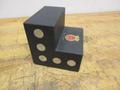 Granite Angle Plate 6" x 6" x 6" with Magnetic Inserts and 1/4-20 Mounting Holes in Protective Case- Auction Item