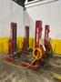 (4) 15,000 LBS ROTARY MODEL #HP415-100 HEAVY DUTY MOBILE COLUMN LIFT JACKS: YOBRO #24469