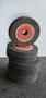 Carborundum Grinding wheels A60 06 v30 (RPM 8,276) 3" x 1/2" x 1/2" NOS (7pcs)