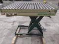 3800 LB X 57" X 42" SOUTHWORTH MODEL #LS4-36 ROLLER TOP HYDRAULIC LIFT TABLE: STOCK #20881