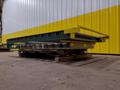 4,000 LBS X 60" X 30" SOUTHWORTH HYDRAULIC SCISSOR LIFT TABLE WITH 60X42 ROLLER CONVEYOR TOP, 110 VOLT: STOCK #20914