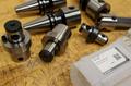 Komet A52 10160 CAT40 ABS63 Modular Tool Holders (3pcs) with Assorted ABS Adapters ***All New in Packages***- Auction Item