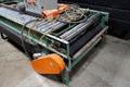 42" WIDE x 100 FEET ROACH POWER DRIVEN ROLLER / BELT CONVEYOR: YOBRO #24711