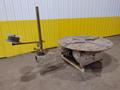 5,500 LBS X 48" AWC (ACCRA-WIRE CONTROLS) MODEL #F-200AF HORIZONTAL PALLET TYPE POWERED DE-COILER: STOCK #19258