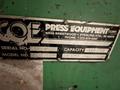 36" Coe Press Equipment Powered Coil Straightener Model# CPPS PO 36
