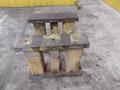 29.5&quot; X 8&quot; X 24&quot; HIGH STEEL MACHINED PARALLEL BLOCKS, SET OF 2: STOCK #23742