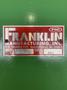 50 TON FRANKLIN (FMI) MODEL #SP-50 HYDRAULIC CUTOFF PRESS: STOCK #16972
