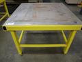 Steel Table, Heavy Duty 42&#039; x 42&quot; x 28.5&quot;- Auction Item