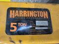 10,000 LB (5 TON) HARRINGTON MOTORIZED CHAIN HOIST W/ POWER TROLLEY: STOCK #19957