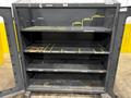 STRONGHOLD MODEL #55-LD-243-BL-SL-SRPG HEAVY DUTY CABINET W/ SEE-THROUGH DOORS: YOBRO #24115