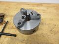 BTC 3-Jaw 10" Manual Lathe Chuck with T-Handle, Reversable Step Jaws and D1-8 Camlock Mounting ** Light Use In Box**- Auction Item