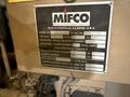 Mifco model B-180 100# gas fired melting furnace with gas system s/n 439-0315, 240 V 3 PH, 1800 - 2400 degree F