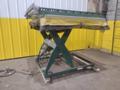 4000 LBS X 60" X 30" SOUTHWORTH MODEL #LS4-36 HYDRAULIC SCISSOR LIFT TABLE WITH ROLLER TOP, 110 VOLT: STOCK #20917