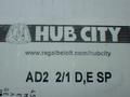 HUB CITY SINGLE-REDUCTION RIGHT-ANGLE BEVEL GEAR DRIVE  -  AD2 2/1 D,E SP